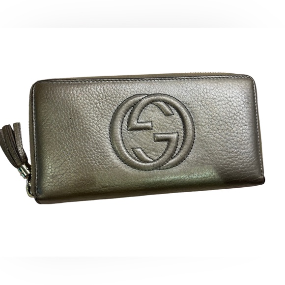 🏆HOST PICK - Gucci - SoHo Vintage gold Zippy wallet - GUC - Picture 2 of 16